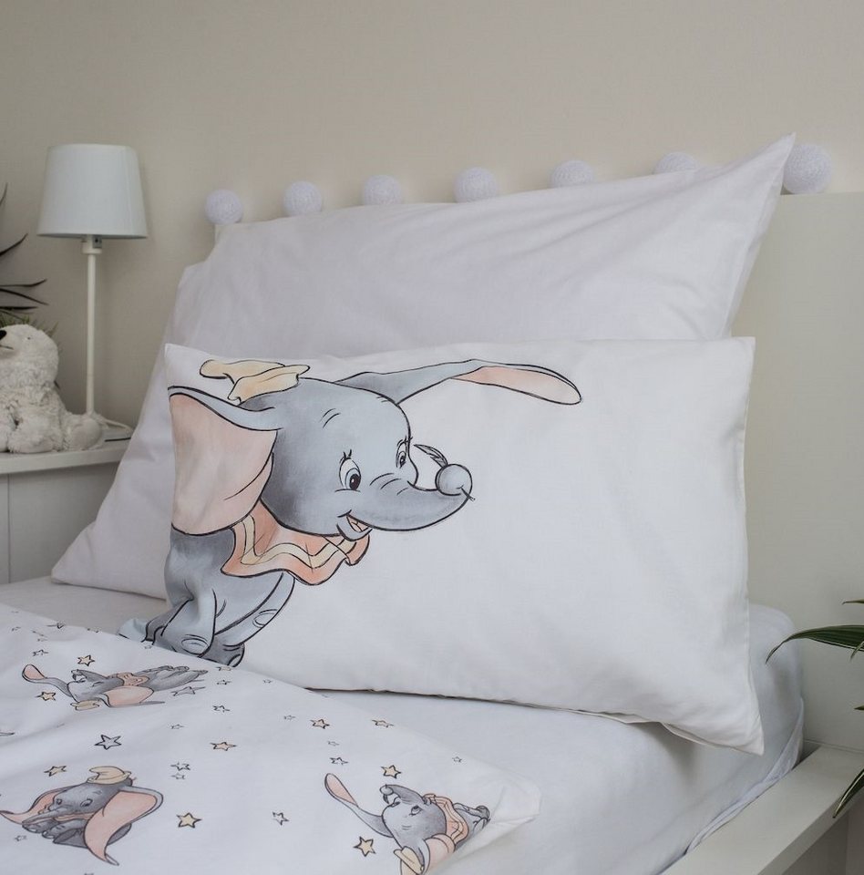 Disney Kinderbettwäsche Disney Dumbo, Renforcé, 2 teilig – Bild 4 von 5