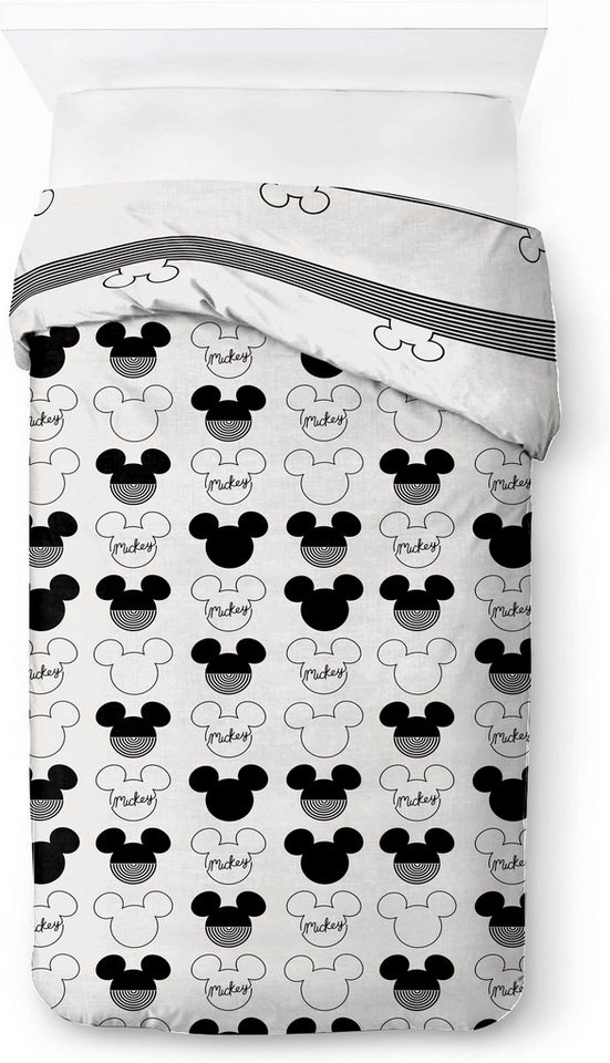 Disney Kinderbettwäsche Disney Mickey Mouse, Linon, 2 teilig, 100% Baumwolle – Bild 3 von 5