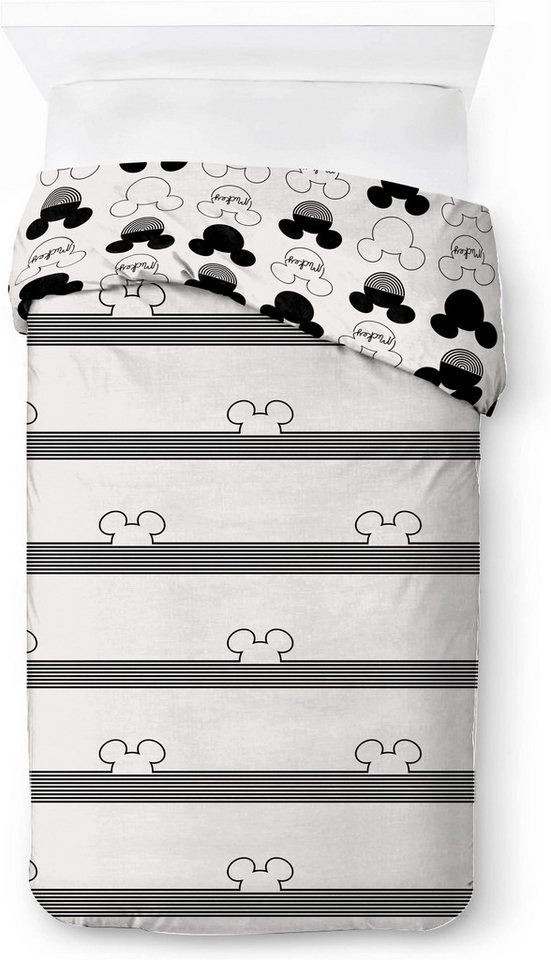 Disney Kinderbettwäsche Disney Mickey Mouse, Linon, 2 teilig, 100% Baumwolle – Bild 4 von 5
