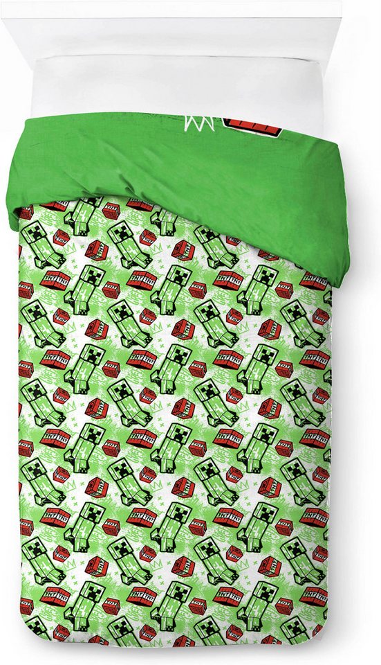 Minecraft Kinderbettwäsche Minecraft Metro Art, Linon, 2 teilig, 100% Baumwolle – Bild 4 von 5