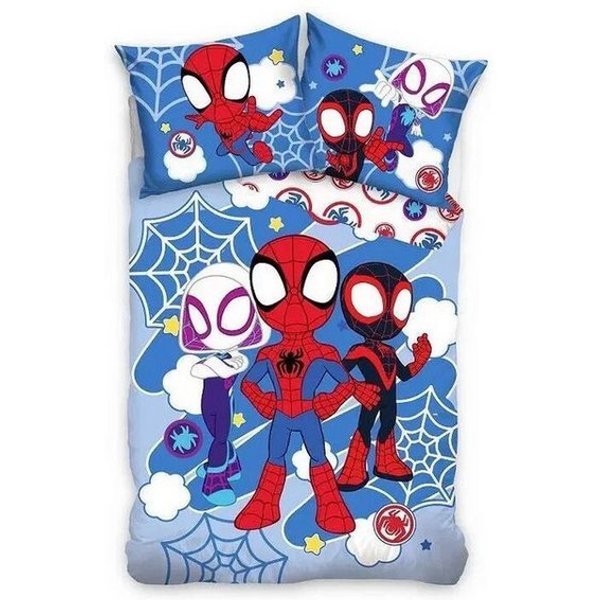 Spiderman Kinderbettwäsche Spiderman Spidey Light Kinderbettwäschebezug 100×135 cm