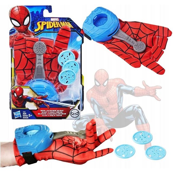 Hasbro Kinderboxhandschuhe Hasbro Spider-Man Handschuh mit Disc-Shooter E3367 – Neu & OVP