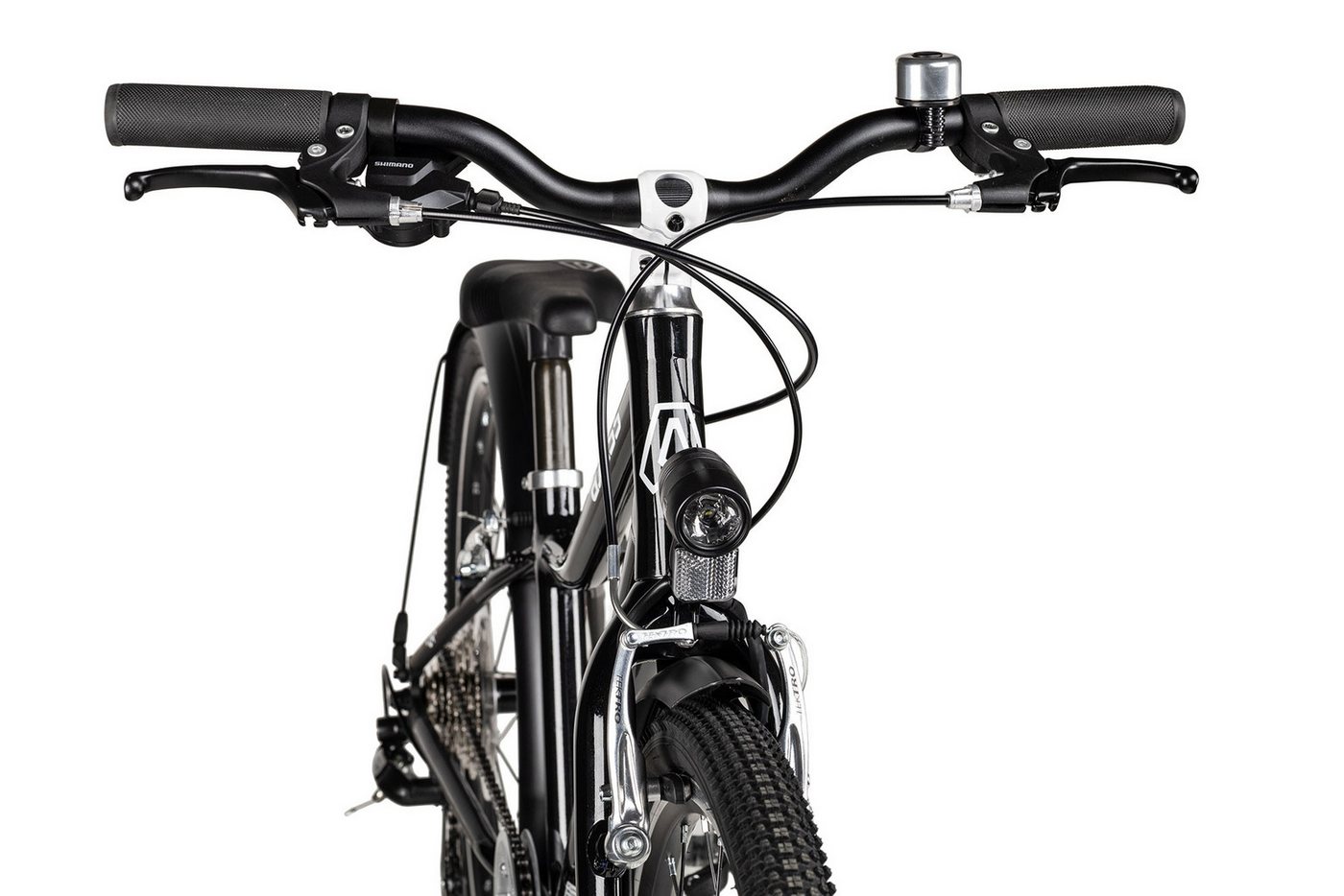 Axess Kinderfahrrad Axess LUU. 24 EQ, 8 Gang Shimano Altus RD-M310-L Schaltwerk, Kettenschaltung, leichter Aluminiumrahmen schwarz/grau – Bild 3 von 5