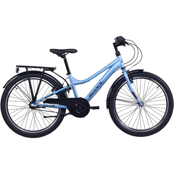 S’COOL Kinderfahrrad S'COOL troX, 3 Gang Shimano, Nabenschaltung