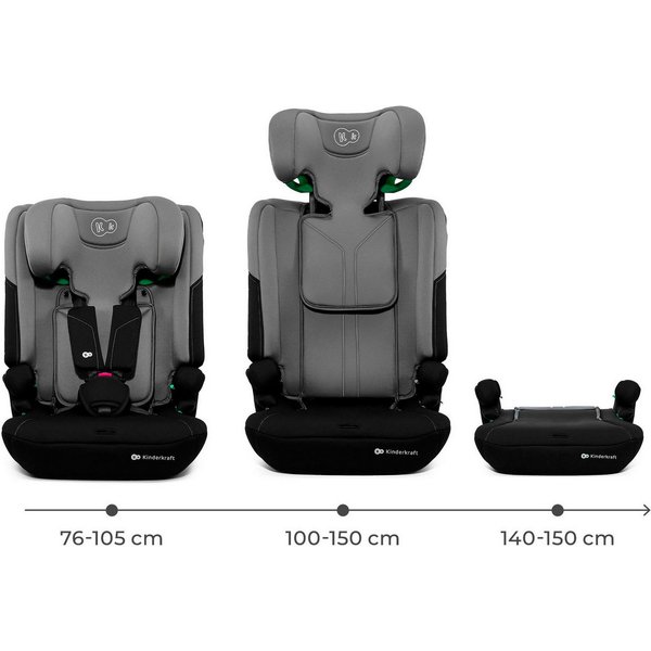 Kinderkraft Autokindersitz I-COMFY i-Size, ab: 15 Monaten, bis: 12 Jahren, ab: 76 cm, bis: 150 cm
