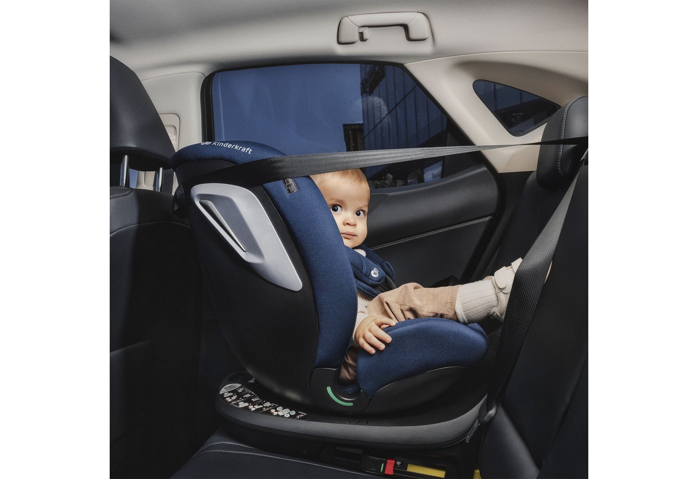 Kinderkraft Autokindersitz I-GROW 2 PLUS, ab: Geburt, bis: 12 Jahren, ab: 40 cm, bis: 150 cm, 360° – drehbarer Kindersitz – Bild 3 von 5