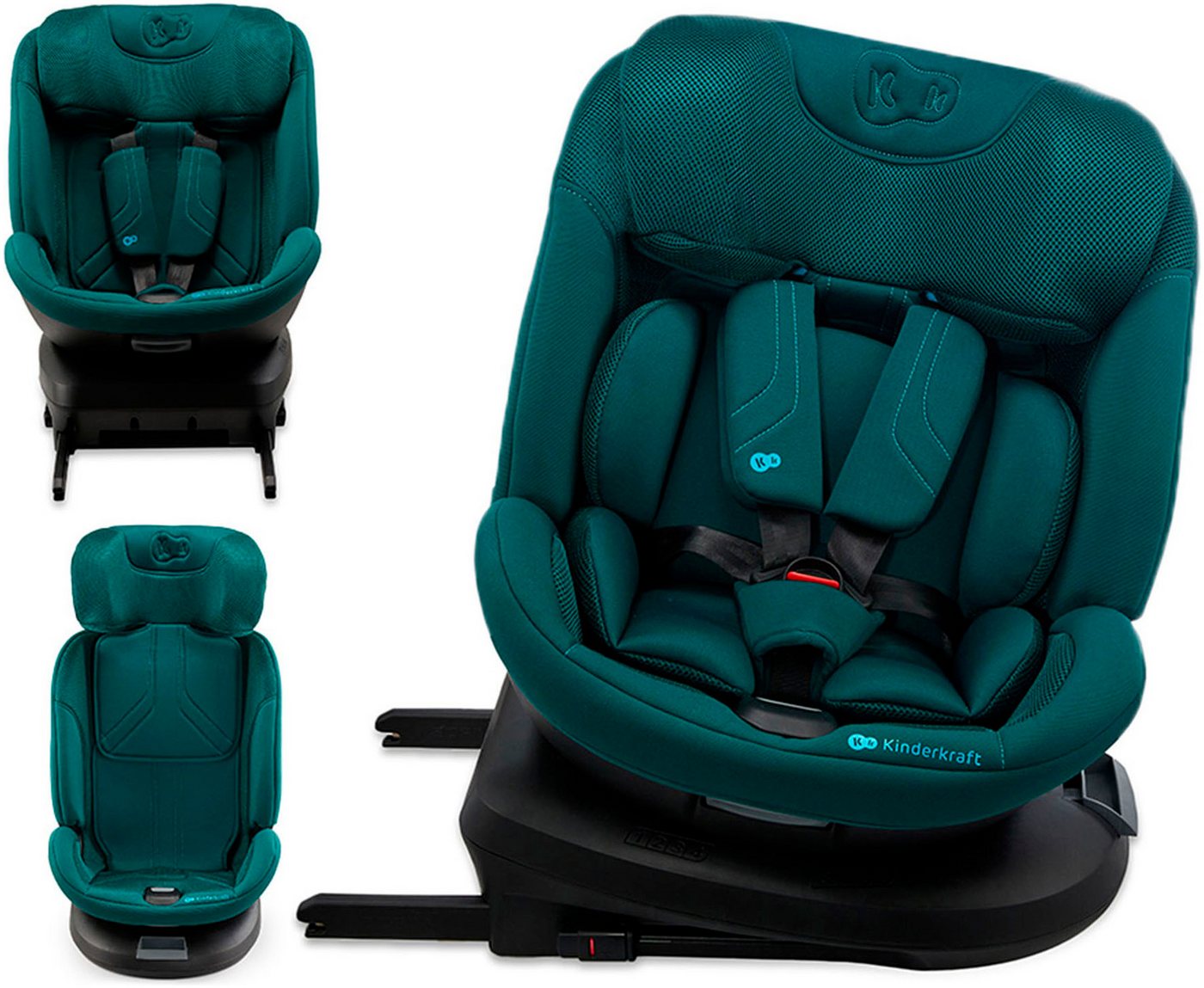 Kinderkraft Autokindersitz XPEDITION 3 i-Size, ab: Geburt, ab: 76 cm, bis: 105 cm, 360° – drehbarer Kindersitz – Bild 2 von 5