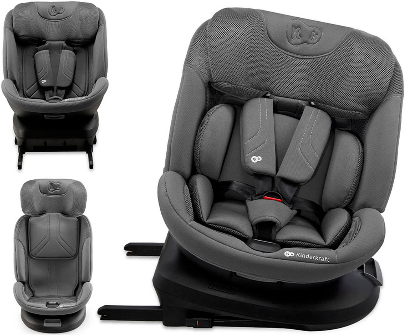 Kinderkraft Autokindersitz XPEDITION 3 i-Size, ab: Geburt, ab: 76 cm, bis: 105 cm, 360° – drehbarer Kindersitz – Bild 2 von 5