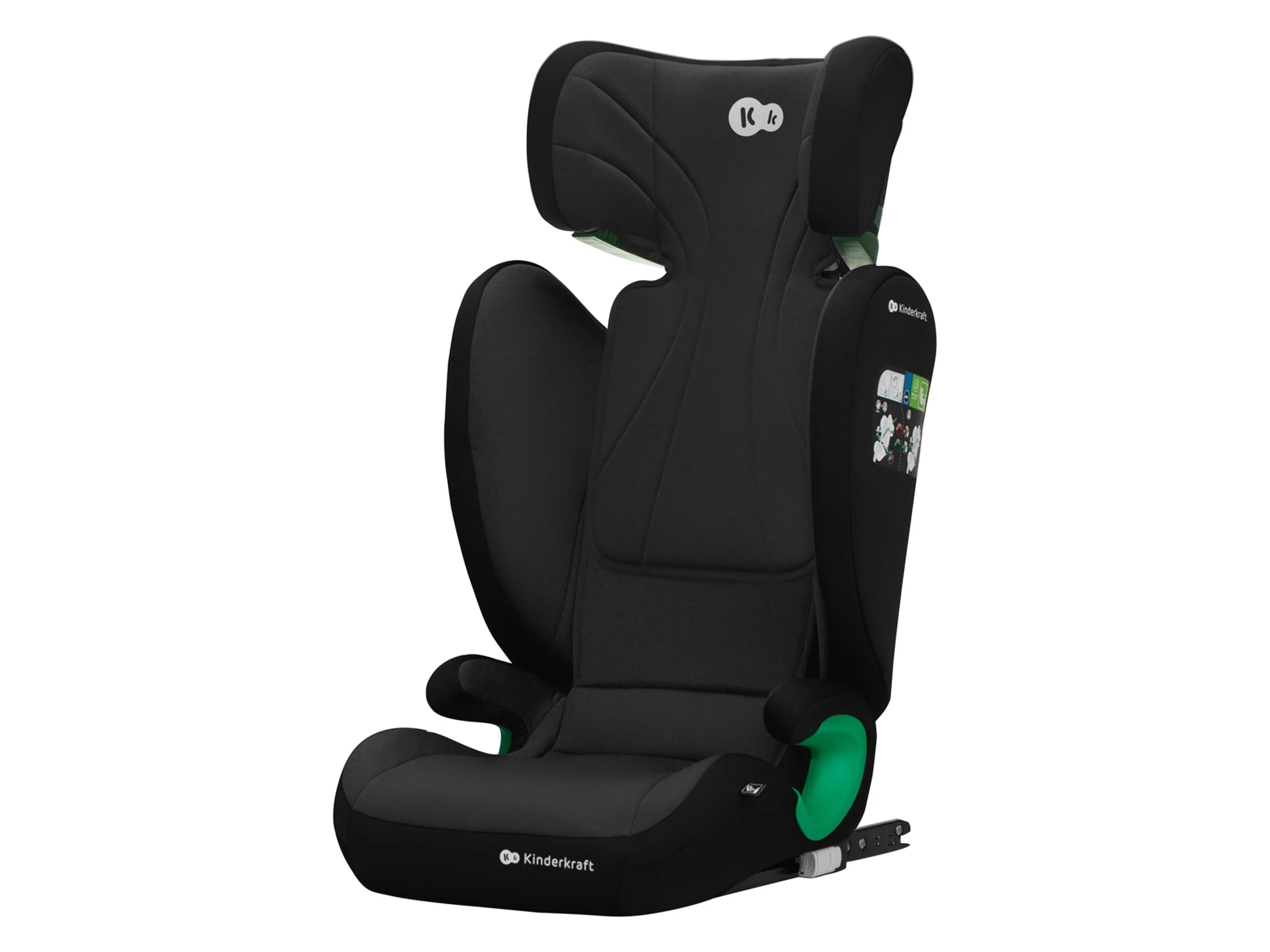 KINDERKRAFT Autositz JUNIOR FIX 2 (graphite black) – Bild 3 von 4