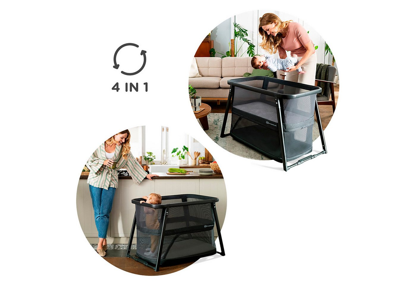 Kinderkraft Baby-Reisebett SOFI PLUS – Bild 3 von 5