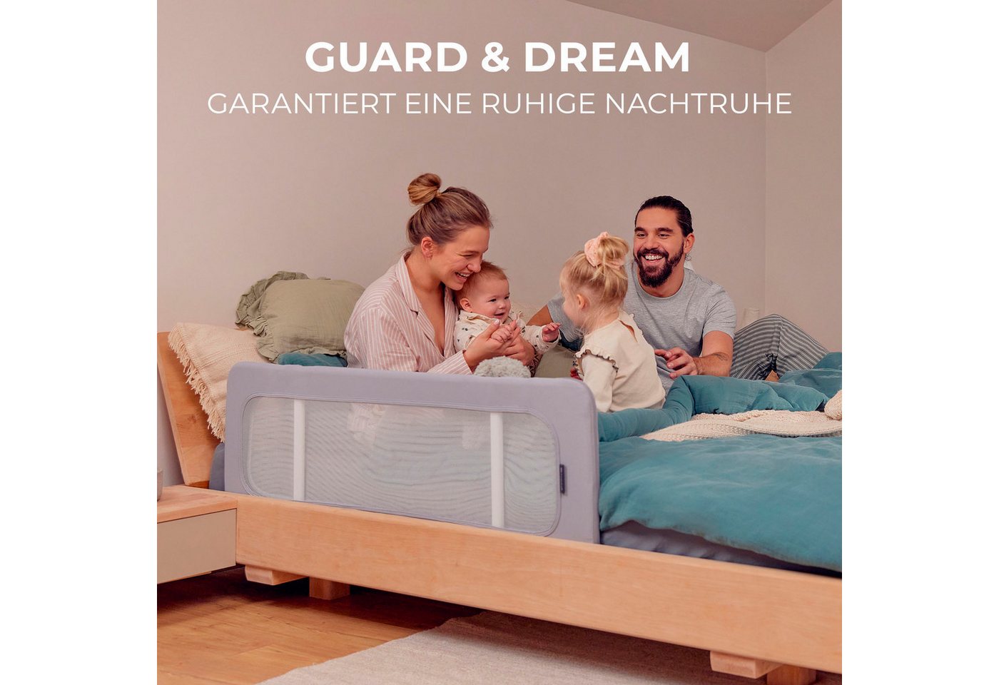 Kinderkraft Bettschutzgitter Guard and Dream – Bild 2 von 5