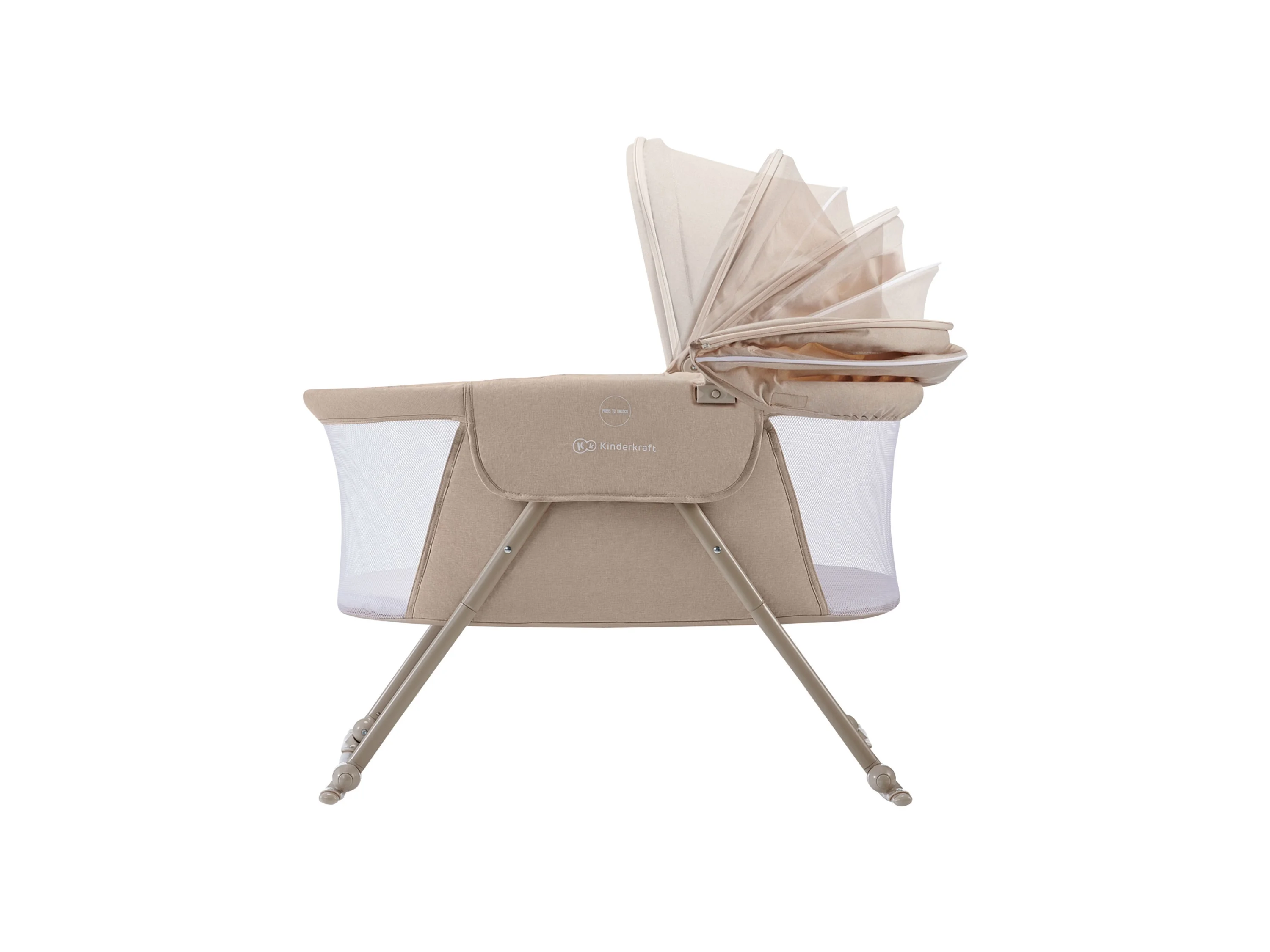 KINDERKRAFT Kinderbett »LOVI CLASSIC« (Beige) – Bild 2 von 4