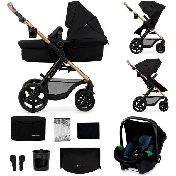 Kinderkraft Kombi-Kinderwagen MOOV 2 3IN1, mit EVA-Rädern