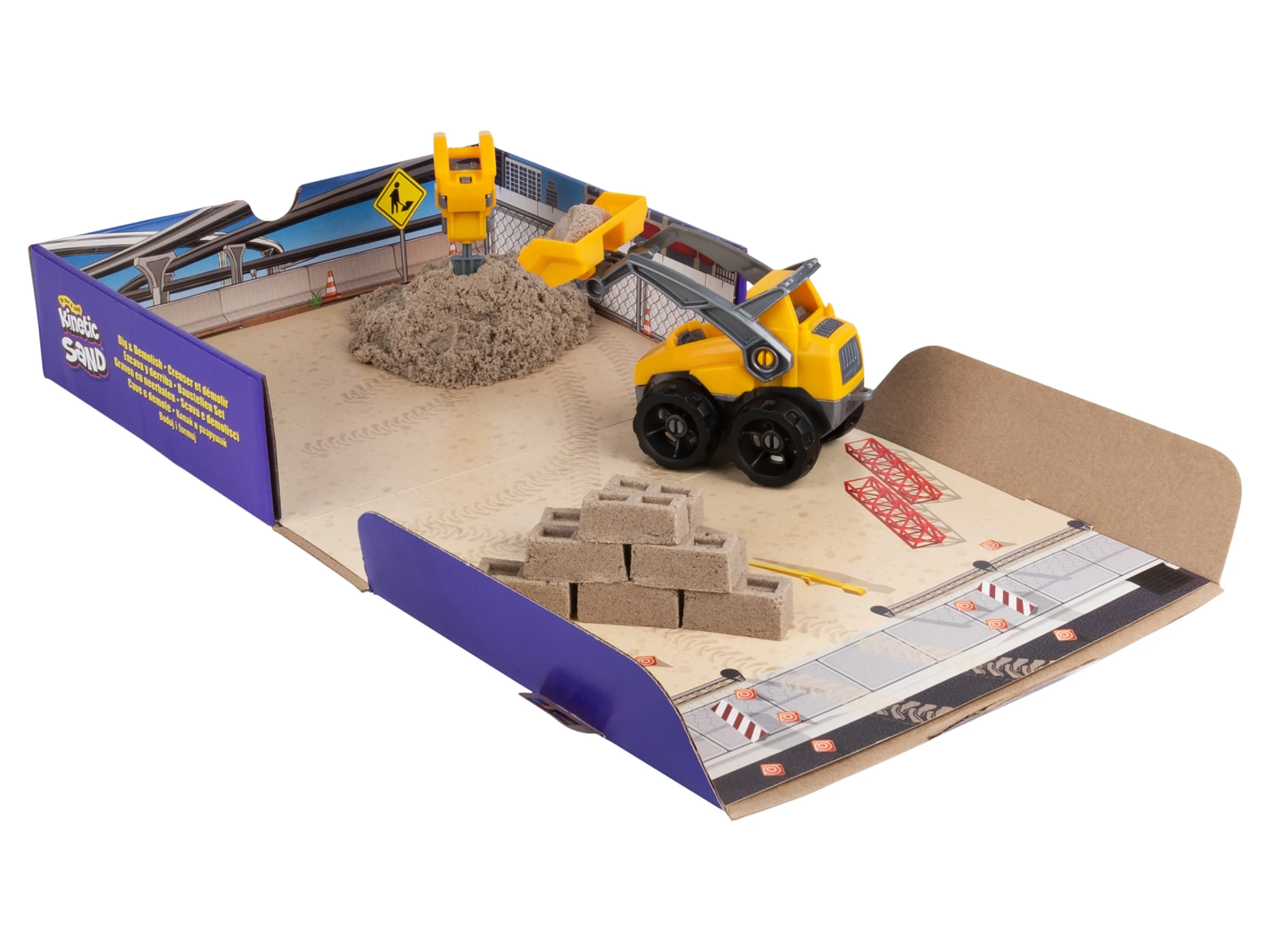 KINETIC SAND Dig und Demolish Set – Bild 2 von 4