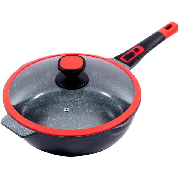 KING Bratpfanne Click-Grip, Aluminiumguss (1-tlg), abnehmbarer Griff, Induktion, Ø 32 cm