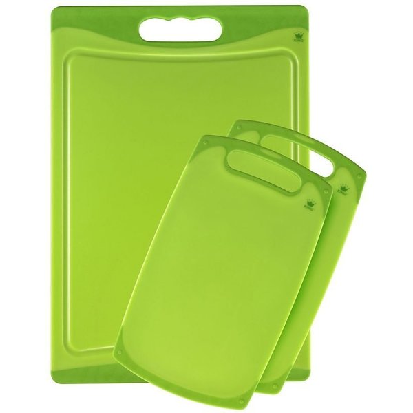 KING Schneidebrett KITCHEN FANS, Kunststoff, (Set, 3-St)