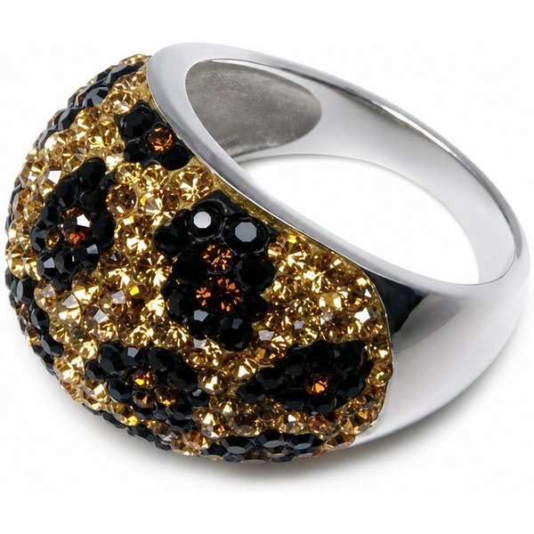 Kingka Fingerring Glamour, Damen Ring Leopard mit Zirkonia, Schmuck Geschenk, Damen Schmuck, perfekte Geschenkidee zu Geburtstag, Weihnachten