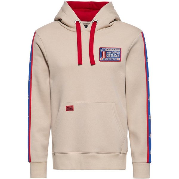 KingKerosin Kapuzenpullover Make Chopper Great Again für Chopper-Fans