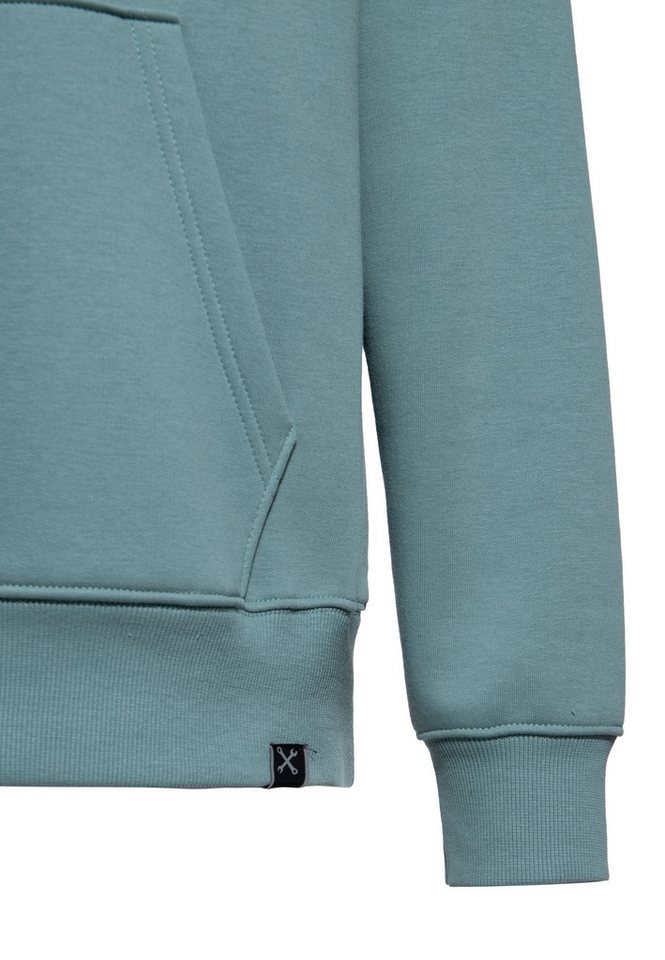 KingKerosin Kapuzenpullover Natural Born Badass mit Rückenprint – Bild 4 von 5