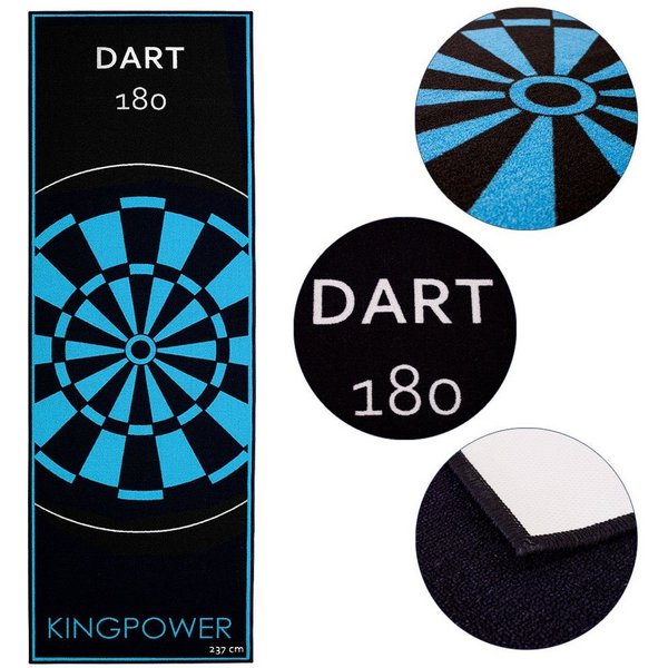 Kingpower Dartmatte Dart Matte Dartteppich Turnier Matte Dartmatte Teppich Darts 2 Größen