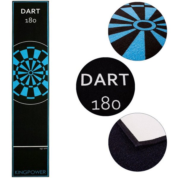 Kingpower Dartmatte Dart Matte Dartteppich Turnier Matte Dartmatte Teppich Darts 2 Größen