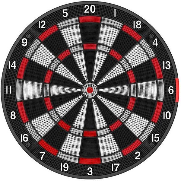 Kings Dart Dartscheibe Smart-Dartboard A1, App mit innovativen Features