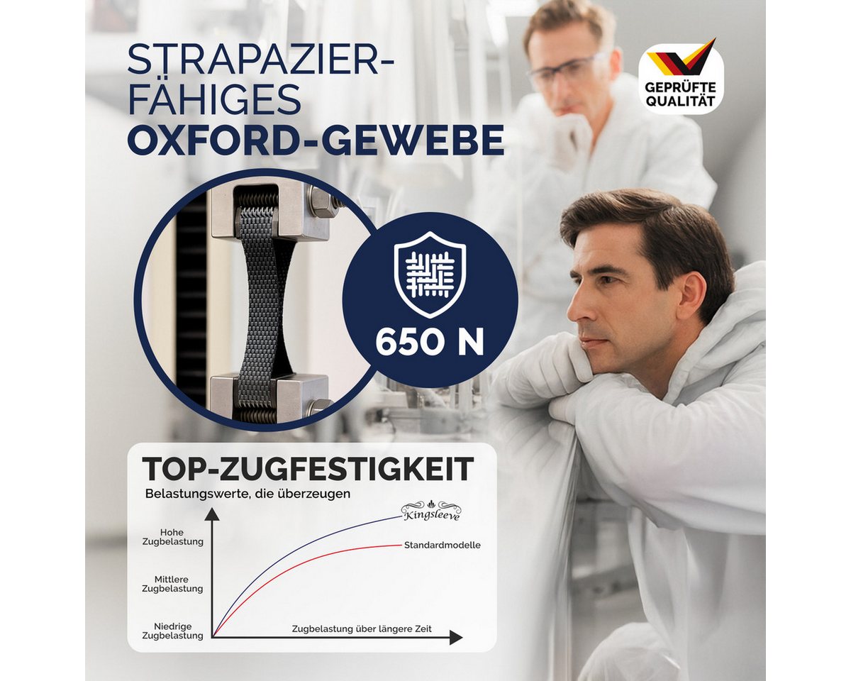 Kingsleeve Gartenmöbel-Schutzhülle, Winterfest Wasserdicht Abdeckplane Gartenmöbel Biertisch 180x90x74cm – Bild 5 von 5