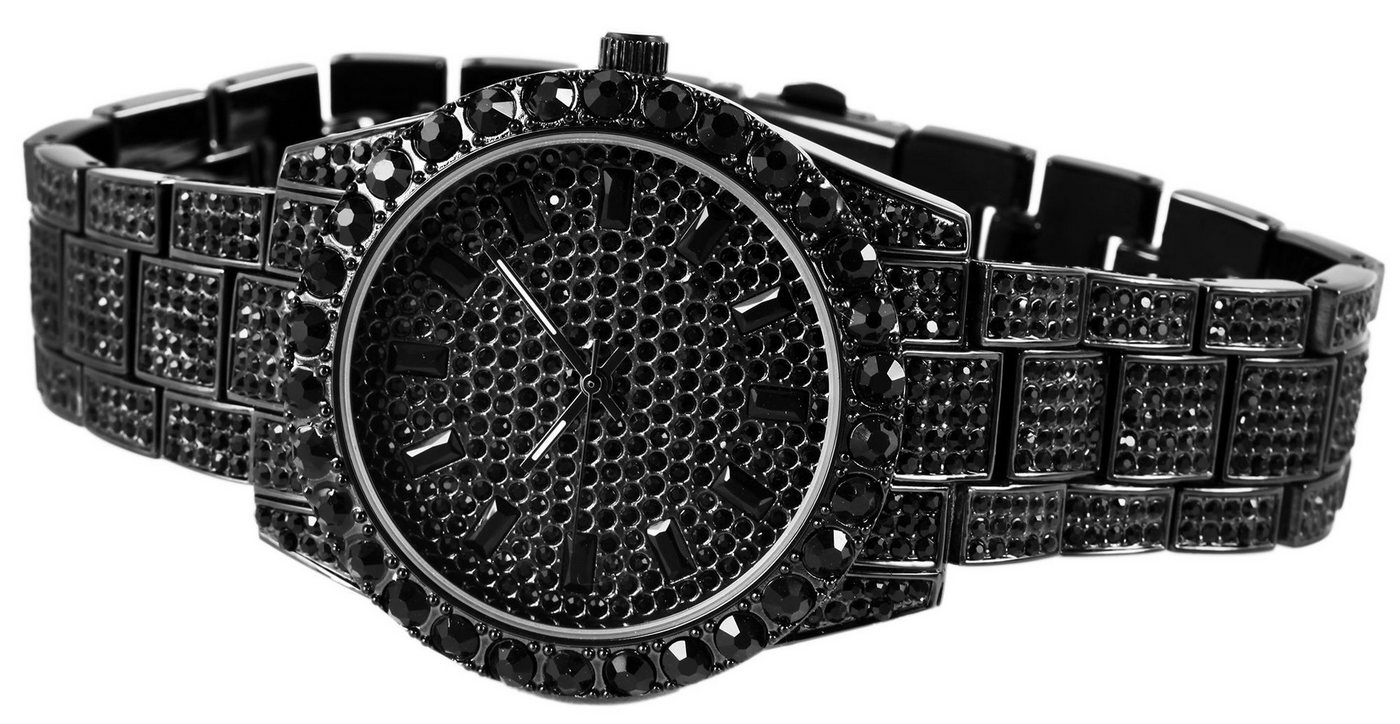 KingStar Quarzuhr Mineralglas, (1-tlg), Damenuhr Metall – Bild 2 von 3