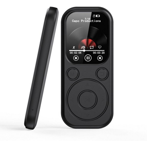 KINSI Bluetooth 5.4 MP3 MP4 Player mit 32GB Speicherkarte, IPS Display MP3-Player (FM-Empfang, E-Books, 7 integrierte EQ-Effekte)