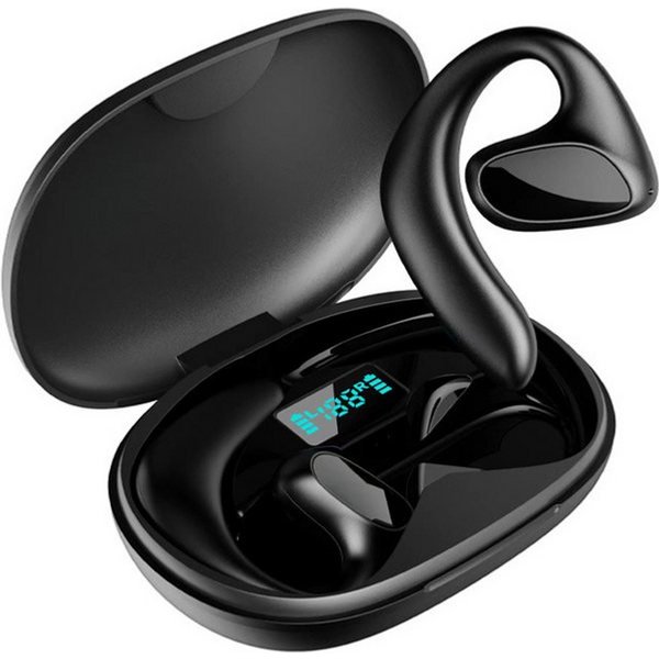 KINSI Kabelloser Übersetzungs-Ohrhörer,144 Sprachen,Offline-Übersetzung Open-Ear-Kopfhörer (bluetooth, Bluetooth 5.1 Sportkopfhörer mit Touch-Steuerung)