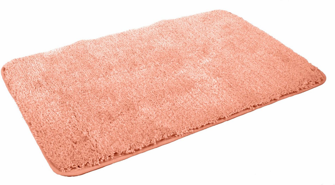KiNZLER Badematte Chaozhou, Badvorleger, Badezimmer Teppich, Höhe 20 mm, rutschhemmend beschichtet, fußbodenheizungsgeeignet, Polyester, rechteckig, Badteppich, – Bild 2 von 3