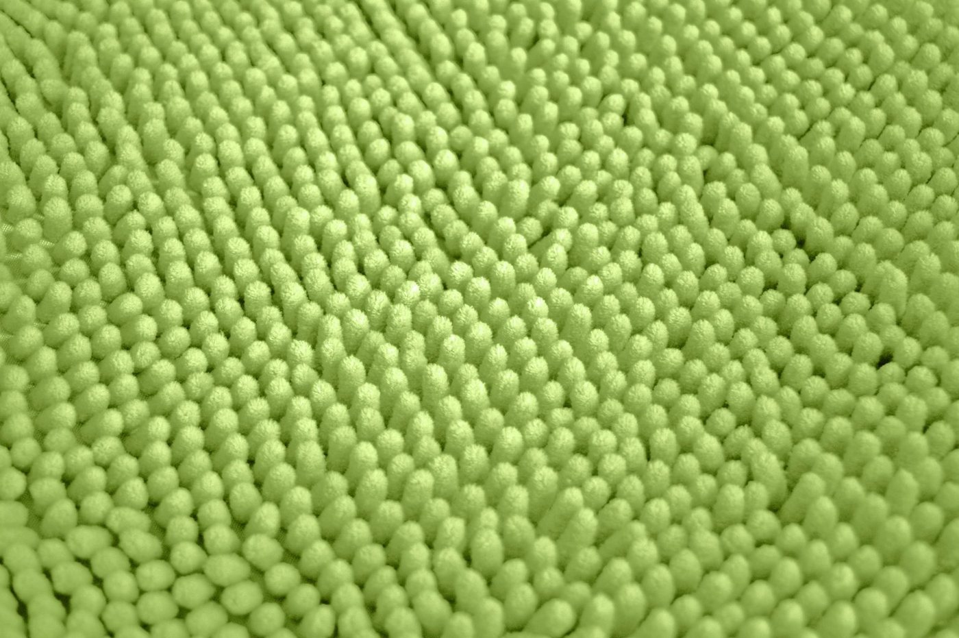 KiNZLER Badematte Chenille, Badvorleger, Badezimmer Teppich, Höhe 18 mm, rutschhemmend beschichtet, fußbodenheizungsgeeignet, Polyester, rechteckig, Badteppich, – Bild 2 von 3