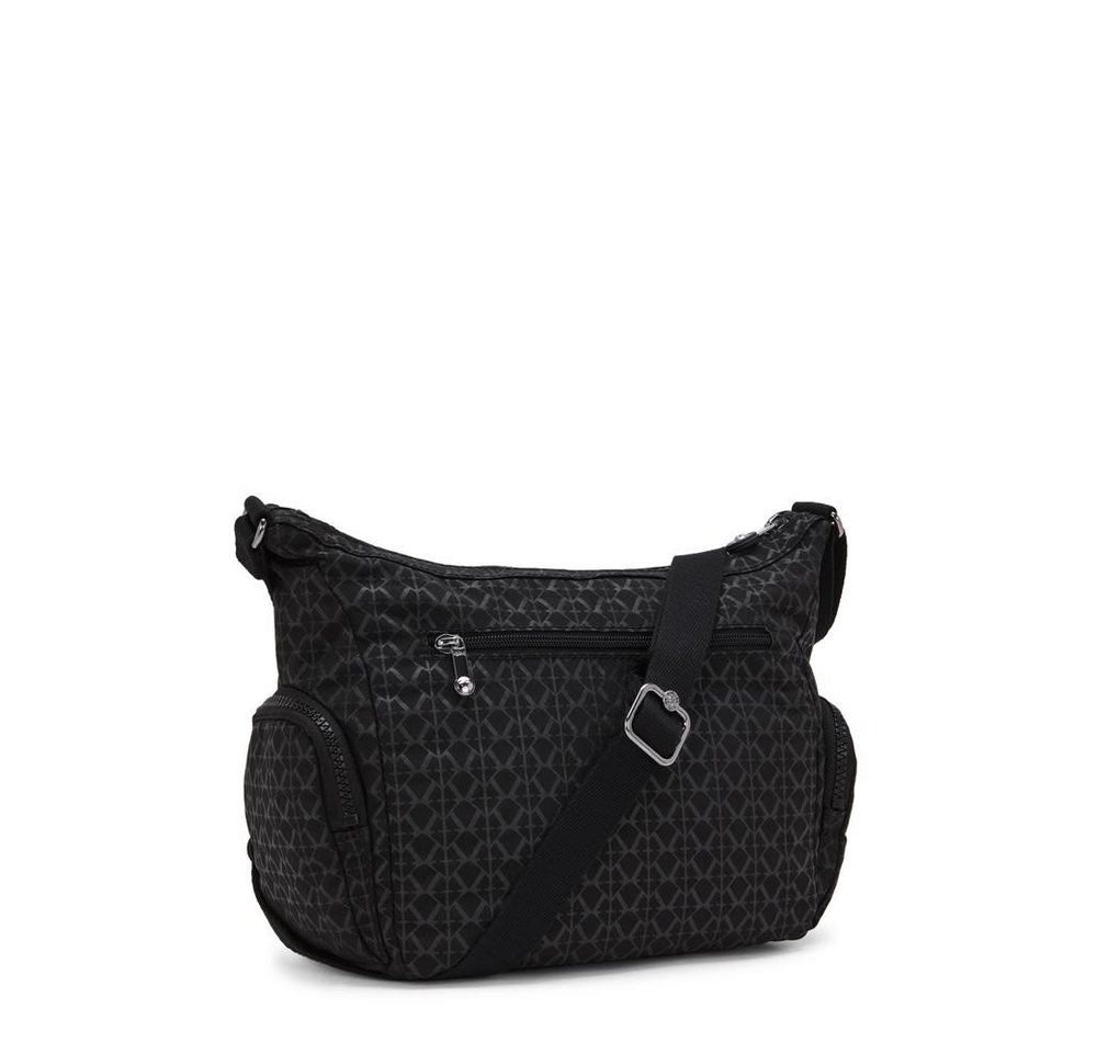 KIPLING Umhängetasche GABBIE S, Kleine Umhängetasche, Signature Emb (schwarz), Schultertasche – Bild 3 von 5