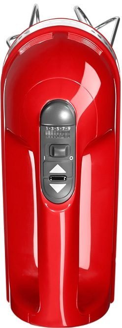 KitchenAid Handmixer 5KHM9212EER EMPIRE ROT, 85 W, 9 Stufen – Bild 4 von 5
