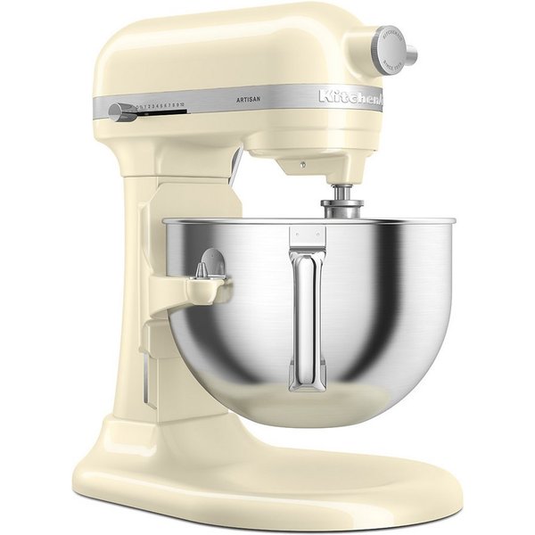 KitchenAid Küchenmaschine 5KSM60SPXEAC, 375 W, 5,6 l Schüssel, Softstart, Original-Planetenrührwerk, Hitzeabschaltung