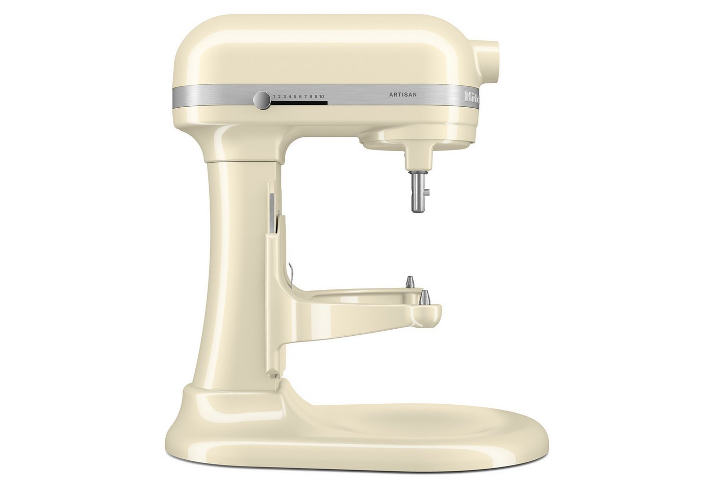 KitchenAid Küchenmaschine 5KSM60SPXEAC, 375 W, 5,6 l Schüssel, Softstart, Original-Planetenrührwerk, Hitzeabschaltung – Bild 4 von 5
