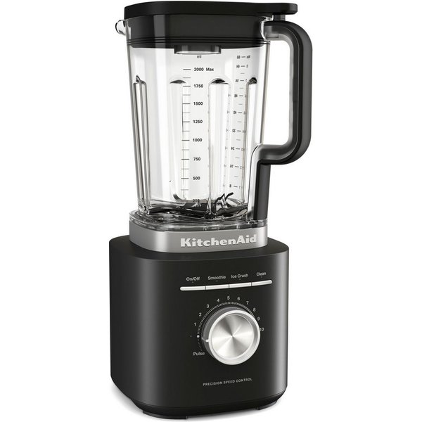 KitchenAid Standmixer 5KSB2073EBM, schwarz matt, 1200 W