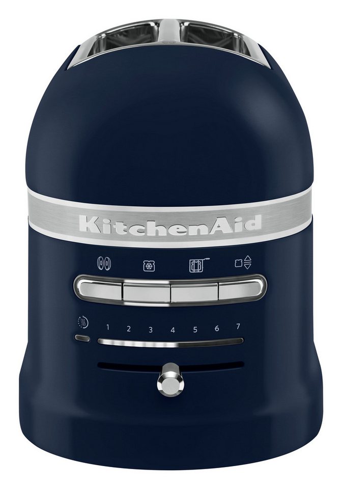 KitchenAid Toaster 5KMT2204EIB Ink Blue, 2 kurze Schlitze, für 2 Scheiben, 1250 W, mit Sandwichzange – Bild 2 von 3