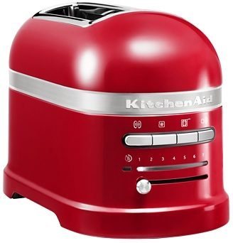 KitchenAid Toaster Artisan 5KMT2204EER EMPIRE ROT, 2 kurze Schlitze, für 2 Scheiben, 1250 W, mit Sandwichzange – Bild 2 von 5