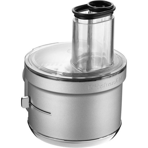 KitchenAid Zerkleinereraufsatz 5KSM2FPA Food-Processor-Vorsatz, Zubehör für alle KitchenAid-Küchenmaschinen außer Professional 5KSM7990X, passt nicht für 5KSM79