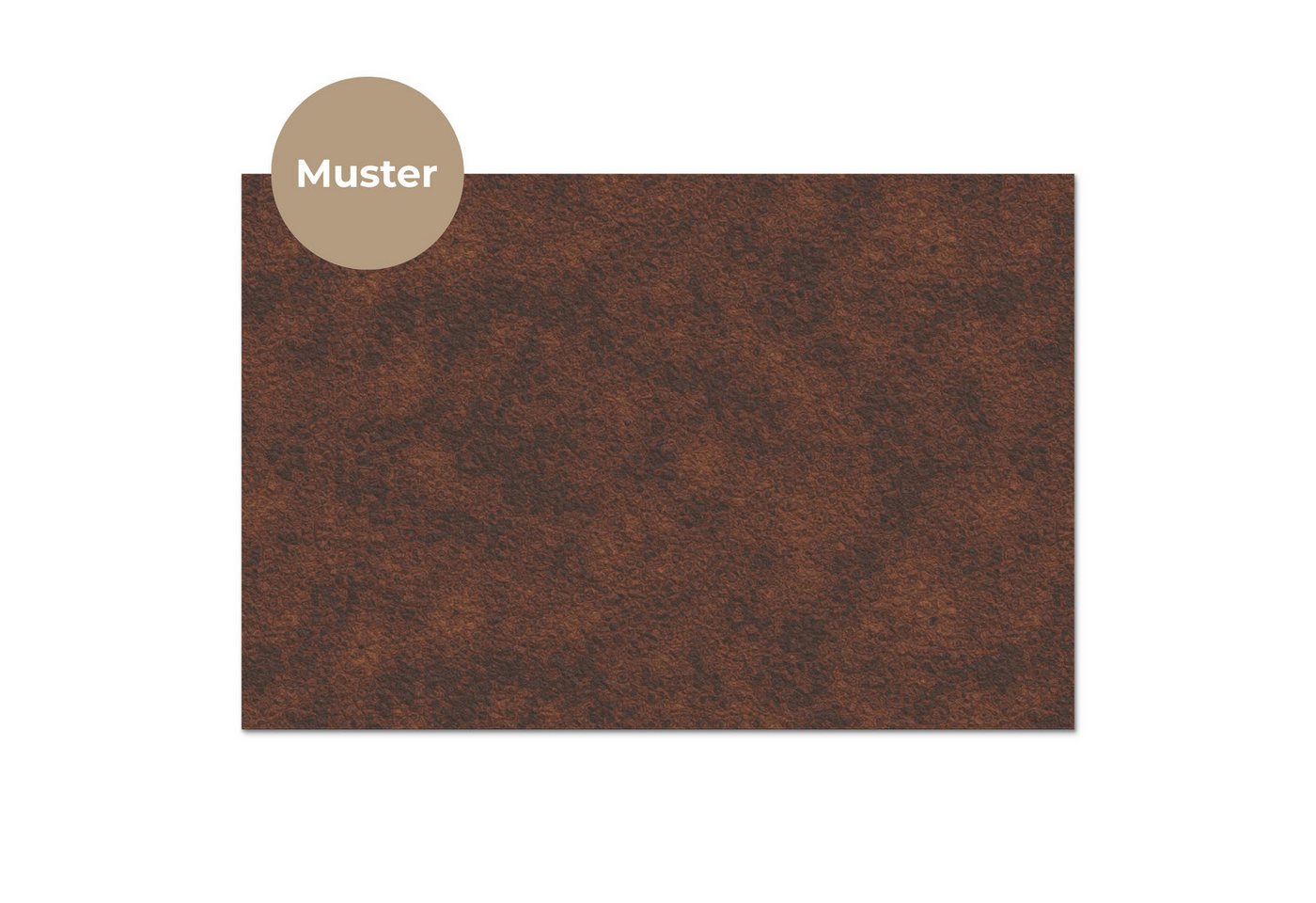 KitchenYeah Küchenrückwand Muster selbstklebend (keine Folie) Rost - Braun - Rot, (1-tlg), Spritzschutz, Küche, Rückwand, Küchenwand, Küchenfront, 30x20 cm – Bild 3 von 4