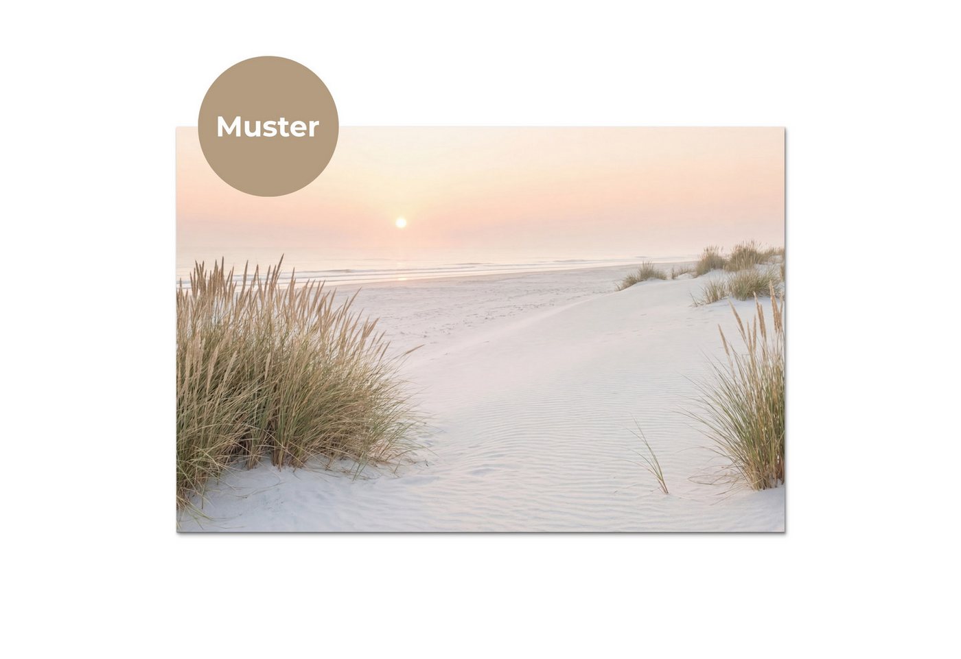 KitchenYeah Küchenrückwand Muster selbstklebend (keine Folie) Horizont - Dünenlandschaft - Sand, (1-tlg), Spritzschutz, Küche, Rückwand, Küchenwand, Küchenfront – Bild 3 von 4