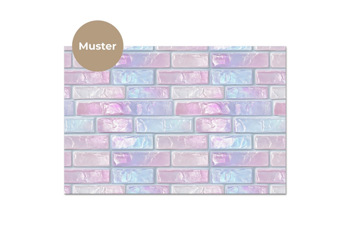 KitchenYeah Küchenrückwand Muster selbstklebend (keine Folie) Rosa - Perle - Glanz - Wand, (1-tlg), Spritzschutz, Küche, Rückwand, Küchenwand, Küchenfront, 30x2 – Bild 3 von 4