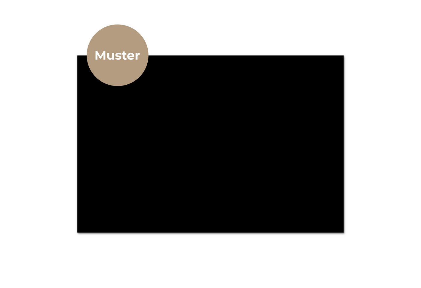 KitchenYeah Küchenrückwand Muster selbstklebend (keine Folie) Schwarz - Einfarbig, (1-tlg), Spritzschutz, Küche, Rückwand, Küchenwand, Küchenfront, 30x20 cm – Bild 3 von 4