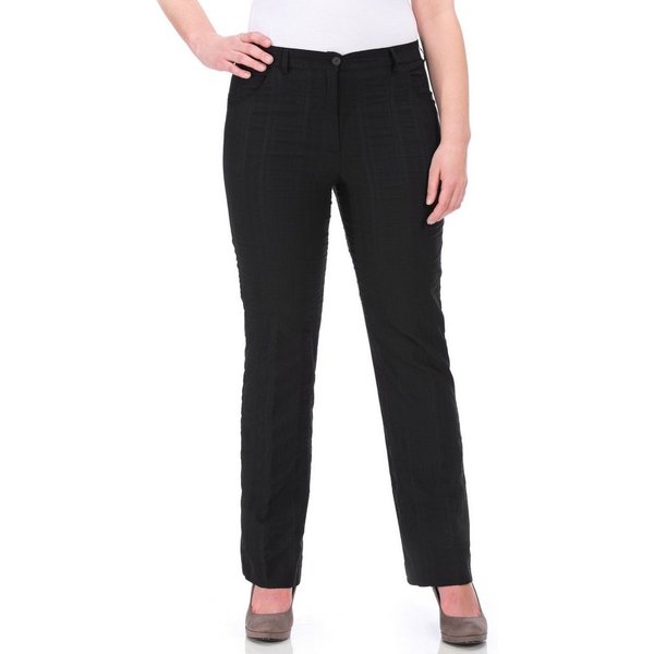 KjBRAND Stoffhose Bea Sommerhose optimale Passform in Quer-Stretch