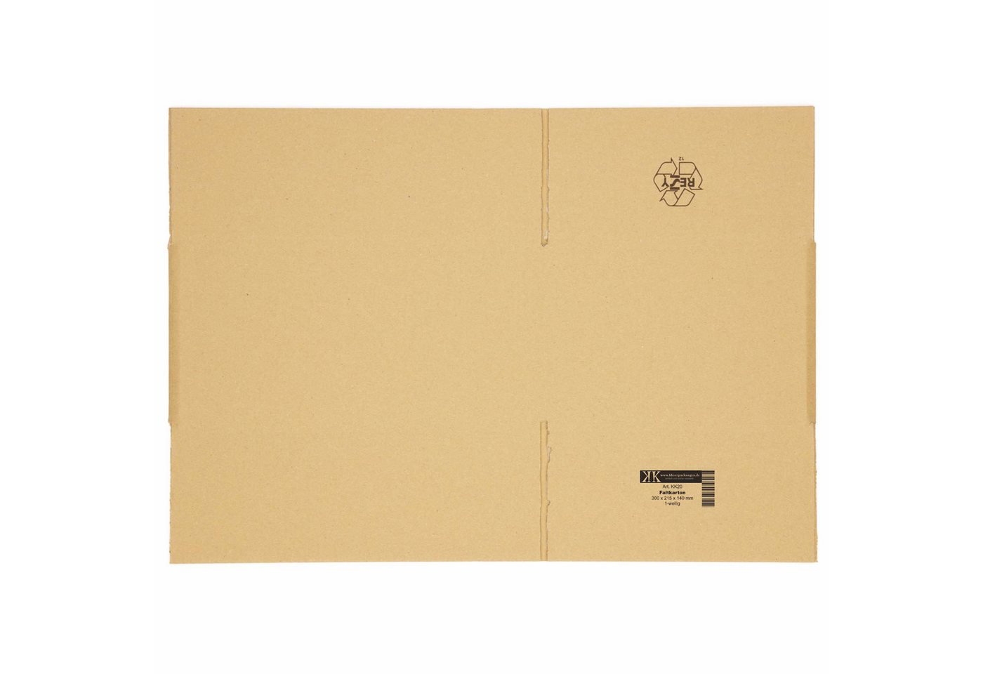 KK Verpackungen Versandkarton, Faltkartons 300 x 215 x 140 mm Postversand Warenversands – Bild 3 von 4