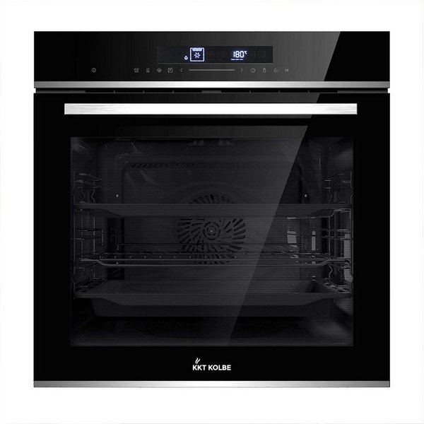 KKT KOLBE Einbaubackofen Backofen Elektroherd EB8019EDP, mit 2-fach Teleskopauszug, DampfClean, Pyrolyse, 60cm / Einbauherd / Kochmulde / Grill / Heißluft / Ein