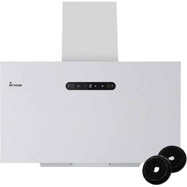 KKT KOLBE Wandhaube Dunstabzugshaube 60cm BASE6002W Abzugshaube / Abluft / 60cm / Umluft / Weiß / Gestensteuerung / LED