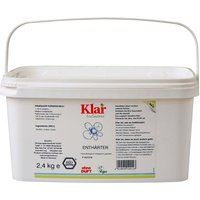 Klar Enthärter für Waschmaschine, ohne Duft, 2,4 kg