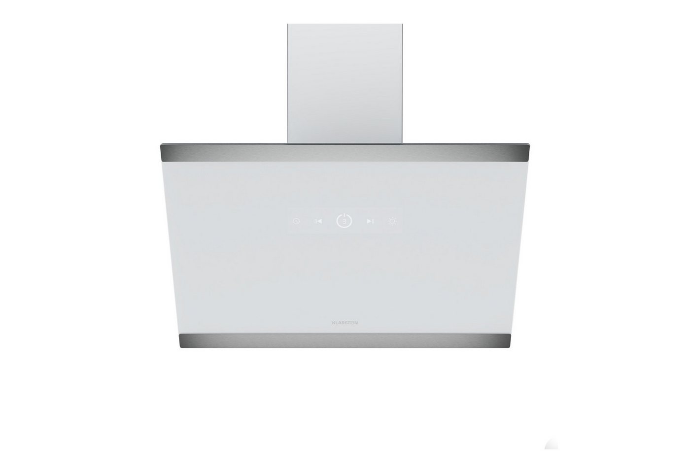 Klarstein Deckenhaube FlashLine Serie FlashLine Dunstabzugshaube A++ 524 m³/h 100W BLDC 3 Stufen Touch LED Abzugshaube Küche Abzughaube Abluft Umluft mit Edelst – Bild 2 von 5
